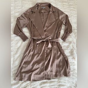 Tie Waist Jacket - Mocha